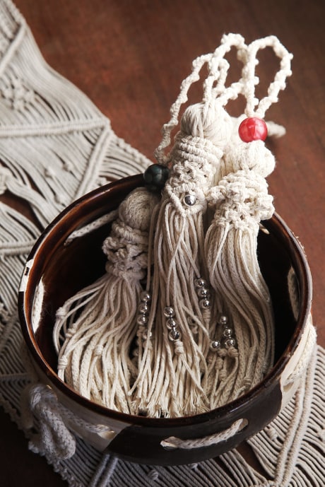 Macrame: Borlas