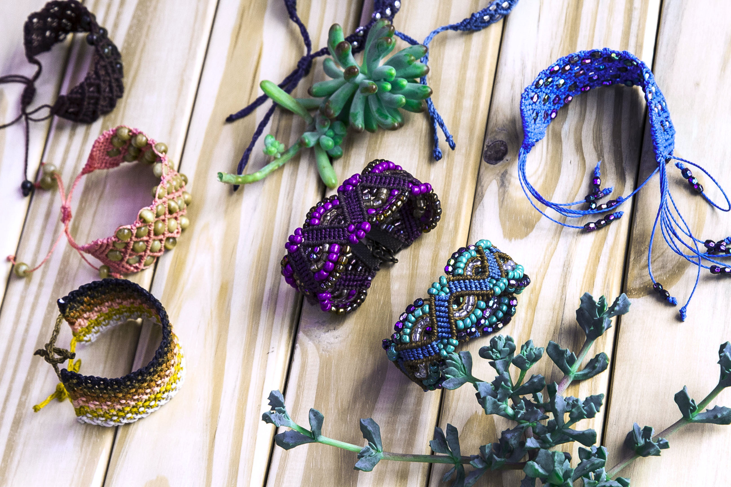 Macramé, pulsera nivel 2