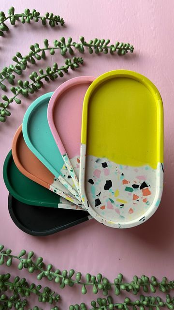Terrazo e imitación porcelana con estampa floral